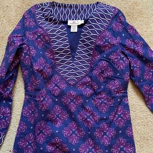 Purple Vineyard Vines Shirt